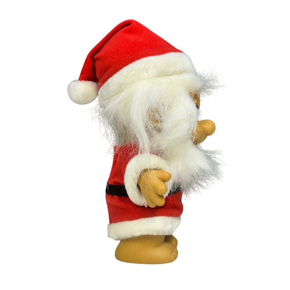 Large 8" Christmas RUSS TROLL Doll Holiday Santa Claus Smiley Vintage - Picture 6 of 9